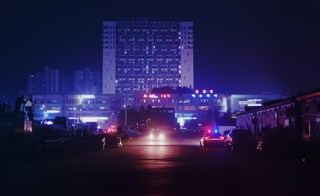 Urban hospital and healthcare area in South Korea
